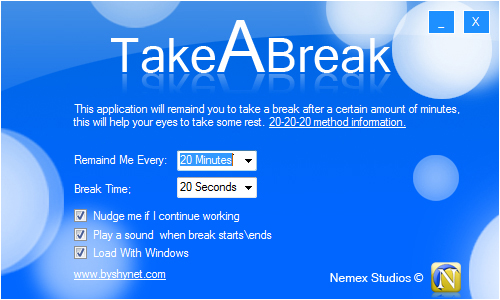 Windows 8 TakeABreak full
